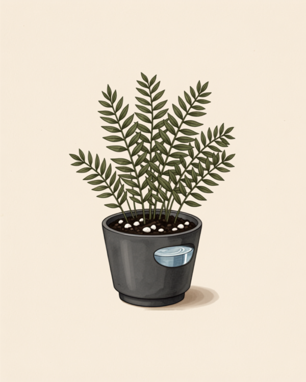 0001-3392849189458519305.png Aralia Green Plant in Self-Watering Pot