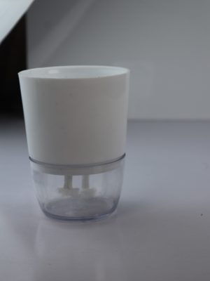 White Self-Watering Tabletop Pot — Pot Only
