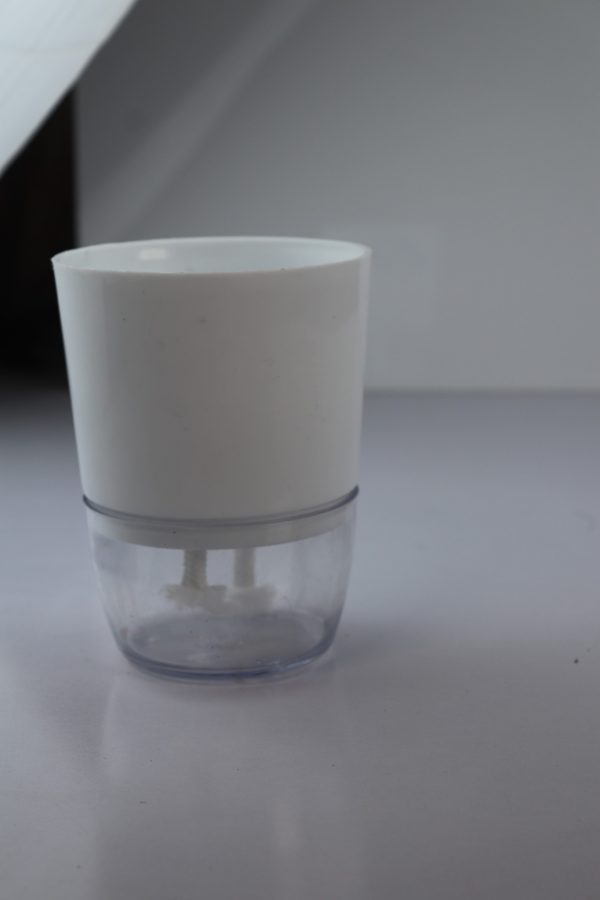 IMG_9123 White Self-Watering Tabletop Pot — Pot Only
