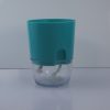 IMG_9143 Turquoise Self-Watering Tabletop Pot — Pot Only