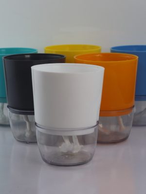 Set of 2 Self-Watering Pots — Choose Any 2 Colours