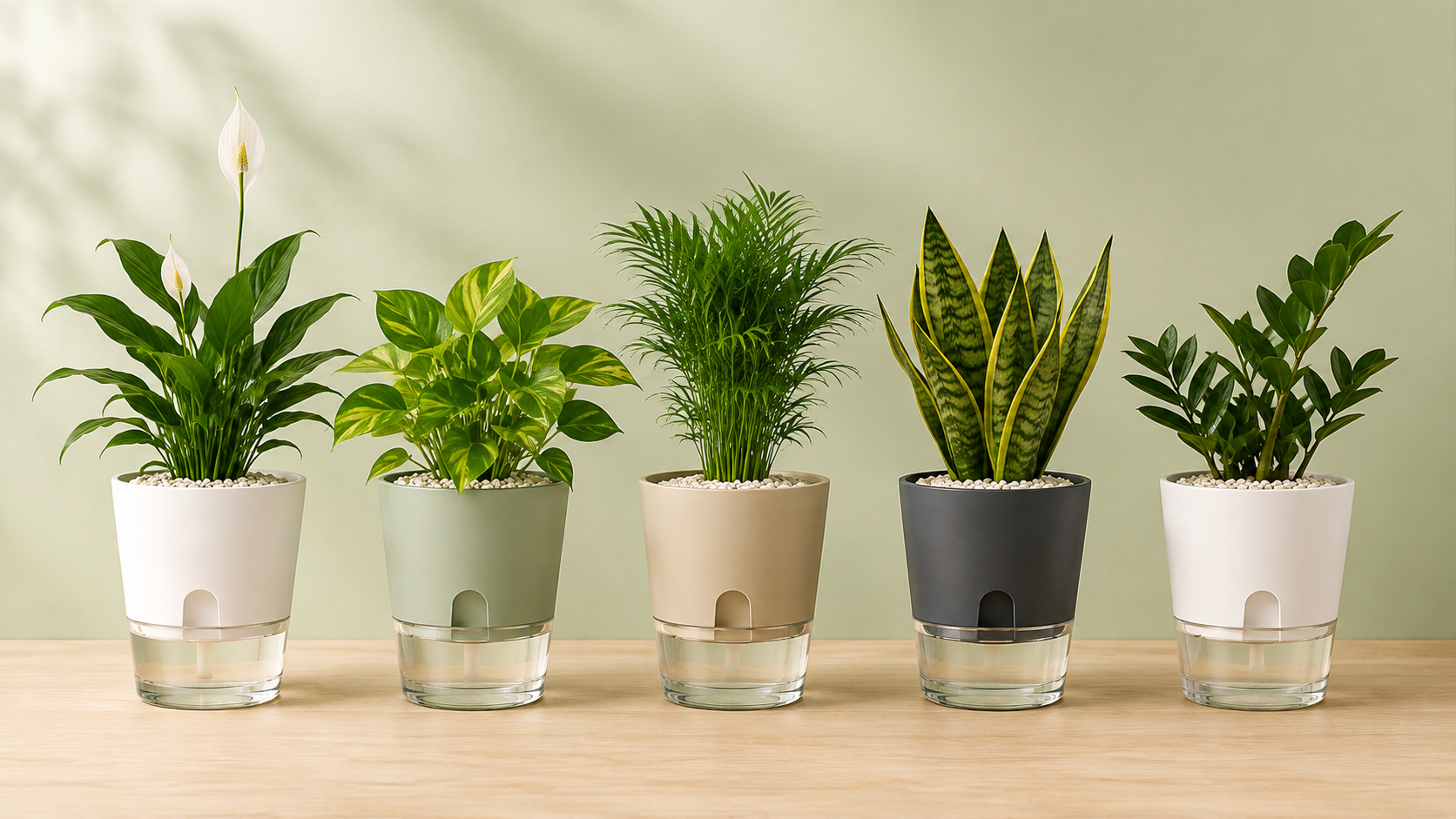 Self-watering pots in Pakistan